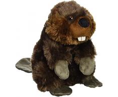 Wild Republic Republic-10854 Peluche Castor Cuddlekins Mini, Jouets, 20cm, 10854, Brun