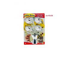 TEOREMA Théorème 63018 – Grand Chef – Set à café avec cafetière et Tasses