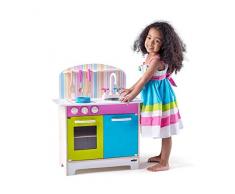 Woodyland 102191875 Julia de Cuisine, rayé, Multicolore,