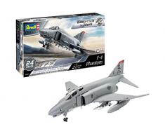 Revell-Revell-03651-Maquette easky Click davion Phantom F-4E, 1/72 Maquette, 3651, Bleu