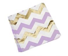 Neviti Serviettes de table en papier 772409 Lilas