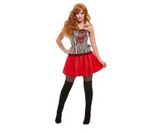 Smiffys 51062M Déguisement dassistant pour lanceurs de couteaux Blanc Taille M