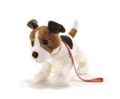 Plush & Company - 15782 - Peluche - Milo Jack Russel en Laisse - 32 cm