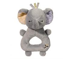 Cuddle Toys 1292 Elephant RATTLE Éléphant Hochet Bébé, 18 cm