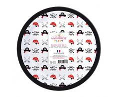 SCRAPCOOKING PARTY - 0211 - 8 Assiettes - Pirate