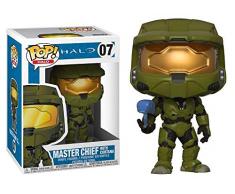 Funko- Figurines Pop Vinyl: Games: Halo: Master Chief w/Cortana, 30099, Multicolore, 10 Centimeters