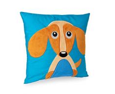Oops ! Little Helper Snuggle Coussin en Coton avec Applique et Tactile 3D Chien Super Doux Grand