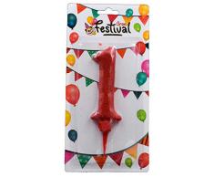 Grand Festival Bougie dAnniversaire Coloris Assortis (1)