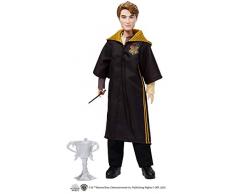 Harry Potter poupée de collection Cédric Diggory de 26,5 cm avec baguette et coupe du Tournoi des Trois Sorciers, jouet pour enfants dès 6 ans, GKT96