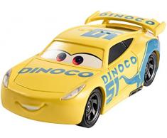 Disney Pixar Cars petite voiture Cruz Ramirez Dinoco jaune, jouet pour enfant, DXV71
