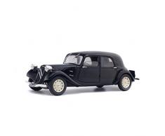 Solido- Citroen-Traction 11 Cv-1937 Voiture Miniature de Collection, 1800903, Noir
