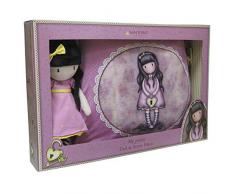 Gor-juss CK-10M-G - Set Cadeau Poupée et Coussin The Secret, Multicolore (CYP Brands