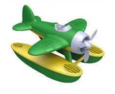 Green Toys - 66060 - Véhicule Miniature - Modèle Simple - Seaplane - Vert