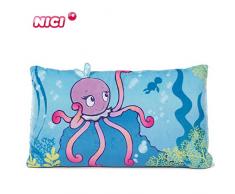 NICI- Oreiller rectangulaire Pieuvre Oktina 43x25cm, 45360
