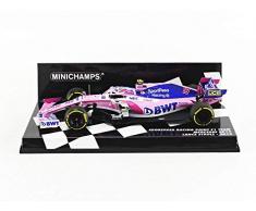 Minichamps- Voiture Miniature de Collection, 417190018, Pink/White