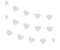 Ginger Ray CW-208 Guirlande rustique en forme de cœur