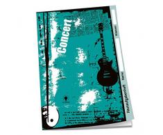 Edition Trötsch 201746 Cahier de textes Format A5 96 pages avec enveloppe transparente Multicolore - version allemande