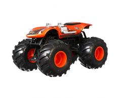 Hot Wheels Monster Trucks voiture de course Twin Mill avec roues géantes, véhicule échelle 1/24, jouet pour enfant, GJG70