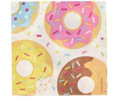 Creative Convertting 8C322172 Donut Serviette de Table 33 x 33 cm Multicolore