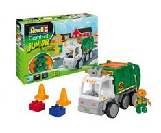 Revell Control- RC Junior Camion de Poubelle radiocommandé, 23015, Vert