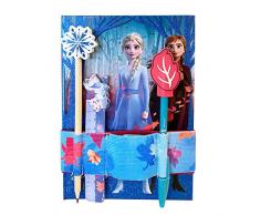 FROZEN II – Agenda avec Accessoires La Reine des Neiges 2 carnets, Multicolore (CIFE Spain 41908)