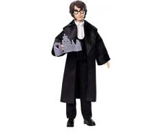 Harry Potter Poupée Articulée de 26 Cm en Costume Bal de Noël avec son Invitation, à Collectionner, Jouet Enfant, Gfg13