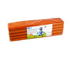 Becks Plastilin B100494 Boîte de Rangement Orange, 1000 g