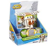 Auldey- BELLO- YW710270EU Super Wings Figurine Transformable Articulée Transforming, 12 cm