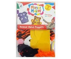 Mister Maker 88409-mm-409 Wild Animal marionnettes à Main Craft Kit
