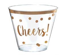 Amscan International 350230 Impression gobelets, 0 gram