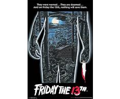 Up Close Friday The 13th Poster One Sheet