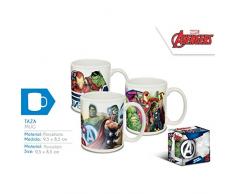 Disney- Avengers Tasse en Céramique 3 Modèles Assorties, MV15386