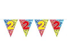 Folat Neu Mini Guirlande Birthday Blocks 2, 3 m