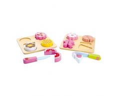 Legler Small Foot Company (Smb5V) - 5851 - Jeu DImitation - Cuisine - Découpage Tartelettes