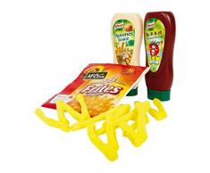 Tanner - 8298 - Jeu Dimitation - Cuisine - Pommes Frites avec Ketchup Et Mayonnaise