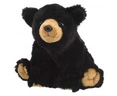 Wild Republic Republic-10901 Peluche Our Noir Cuddlekins, Jouets, 30cm, 10901