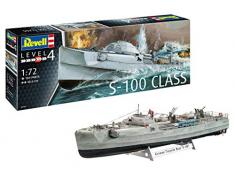 Revell GmbH 05162 5162 Maquette en Plastique Allemand Fast Attack Craft S-100 Multicolore 1/72