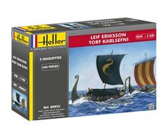 Heller 80853 Maquette Leif Eriksson & Torf Karlsefni - Echelle 1/60