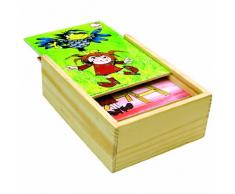 Bino - 13148 - Jouet à enfiler - Boîte - La petite sorcière