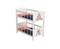 Roba Baumann Gmbh - 98831 - Accessoire Pour Marionnette - Doll Bunkbed