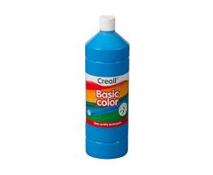 Creall Havo01810 1000 ML 10 Bleu Primaire Havo Peinture Basic Couleur Poster Peinture Bouteille