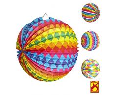 Widmann Lanterne Boule Papier Multicolore - Taille Unique