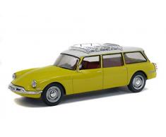 Solido- Voiture Miniature de Collection, 4304400, Jaune
