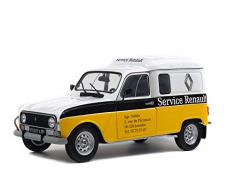 Solido- Voiture Miniature de Collection, 1802202, Blanc/Jaune/Noir