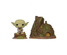 Funko- Pop Town: Star Wars-Yodas Hut Figurine de Collection, 46765, Multicolore