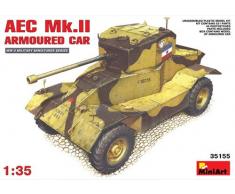 MiniArt Maquette Plastique AEC MK.2 Blindé Car Échelle 1:35