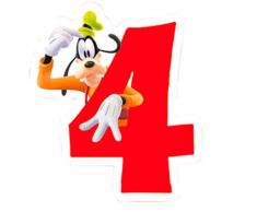 Ciao 83152 Bougies Rouge/blanc