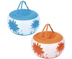 Bestway 52222 extérieur Jouet Gonflable – Jouets inflables (extérieur, Bleu, Orange, Vinyle, boîte)