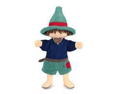 Sterntaler Marionnette Bandit, Idéal pour spectacle de marionnette et jeux de rôle, 36 x 26 x 10 cm, Multicolore
