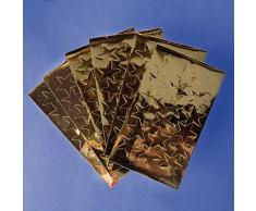 Playbox étoiles Autocollant, Doré, doré, 25 mm